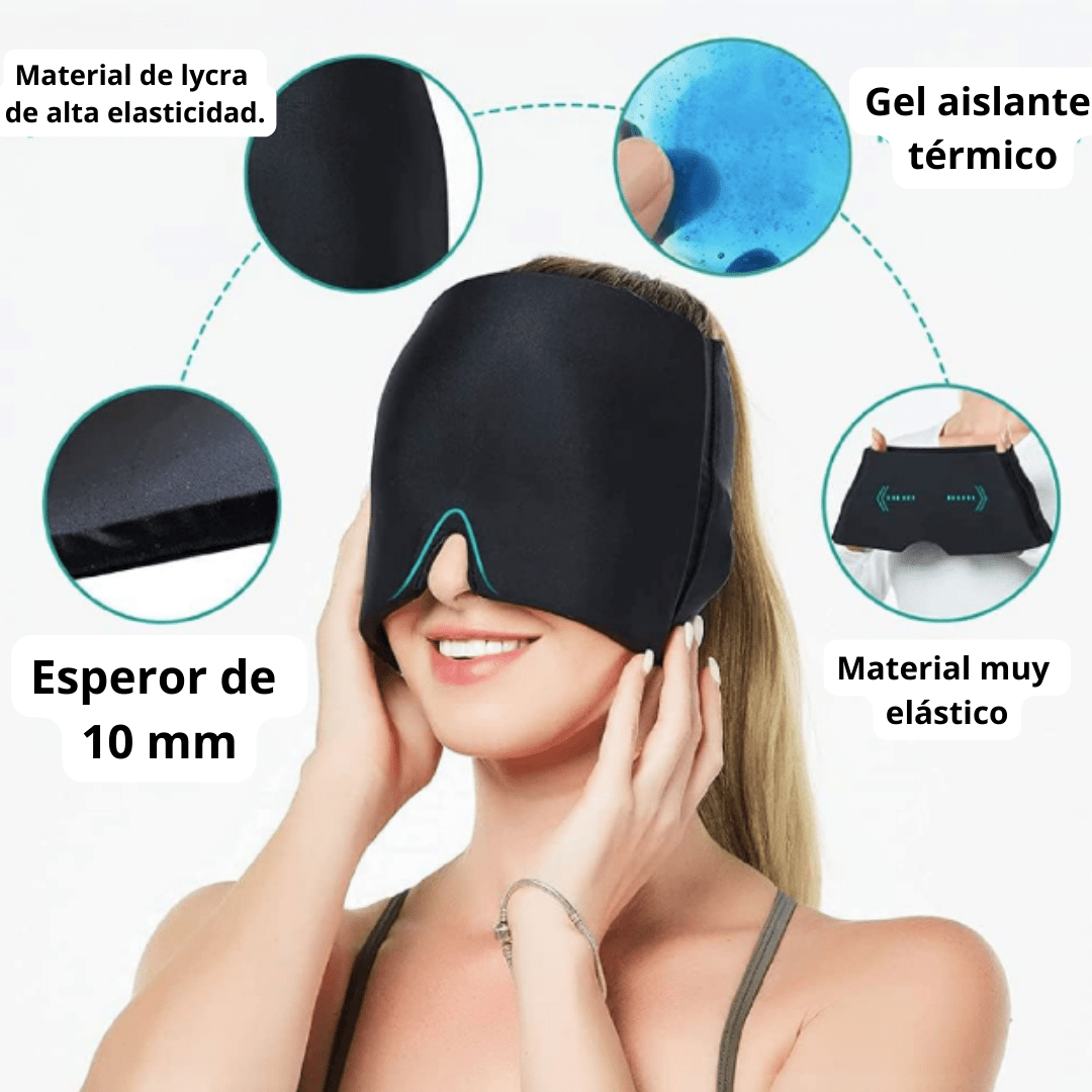 Gorro Terapéutico para Migraña y Dolor de Cabeza